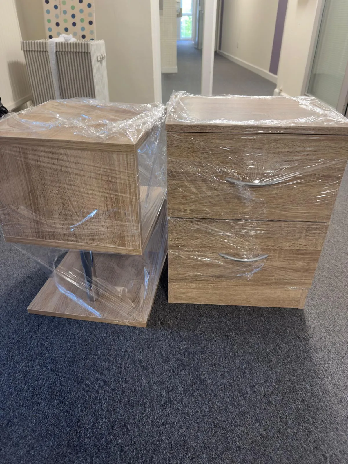 Boxes packed for a student house move in Keighley